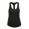 Anthrazit - Front - Tri Dri Damen Performance Tank Top