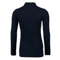 Dunkel-Marineblau - Back - Nimbus Damen Deluxe Poloshirt Carlington langärmlig