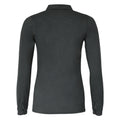 Holzkohle - Back - Nimbus Damen Deluxe Poloshirt Carlington langärmlig