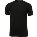 Schwarz - Front - Nimbus Herren Danbury Pique Kurzarm T-Shirt