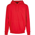 Rot - Front - Build Your Brand Herren Heavy Kapuzenpullover