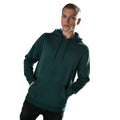 Flaschengrün - Back - Build Your Brand Herren Heavy Kapuzenpullover