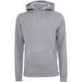 Grau meliert - Front - Build Your Brand Herren Heavy Kapuzenpullover