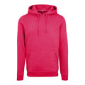 Hibiskus-Rosa - Front - Build Your Brand Herren Heavy Kapuzenpullover