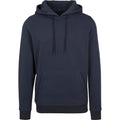 Marineblau - Front - Build Your Brand Herren Heavy Kapuzenpullover