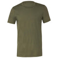 Militärgrün - Front - Bella + Canvas - T-Shirt für Herren-Damen Unisex