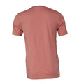 Mauve - Back - Bella + Canvas - T-Shirt für Herren-Damen Unisex