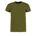 Khaki - Front - Kustom Kit Unisex Superwash T-Shirt