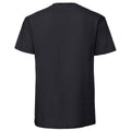 Schwarz - Back - Fruit Of The Loom Herren Premium T-Shirt