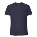 Tief Marineblau - Front - Fruit Of The Loom Herren Premium T-Shirt