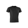 Schwarz - Front - Spiro Unisex Impact Aircool Tee