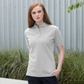 Weiß - Back - Henbury Damen Polo Shirt Klassik