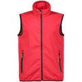 Rot - Front - Musto Herren Crew Softshell Gilet