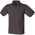 Graphit - Front - Henbury Herren Polo-Shirt, Kurzarm