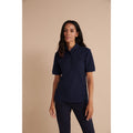 Marineblau - Front - Henbury Damen Polo Shirt