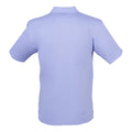 Lavendel - Back - Henbury Herren Polo-Shirt Coolplus Pique