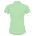 Limette - Back - Henbury Damen Coolplus® Polo-Shirt - Polohemd,