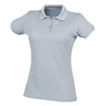 Silber Grau - Front - Henbury Damen Coolplus® Polo-Shirt - Polohemd,