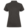 Graphit meliert - Back - Henbury Damen Coolplus® Polo-Shirt - Polohemd,