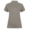 Grau meliert - Back - Henbury Damen Coolplus® Polo-Shirt - Polohemd,