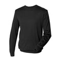 Schwarz - Pack Shot - Henbury Herren Strickpullover extra dick