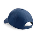 Marineblau - Back - Beechfield Unisex 5 Panel Baseballkappe Ultimate (2 Stück-Packung)