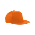 Orange - Front - Beechfield Unisex Retro Rapper Baseballkappe (2 Stück-Packung)