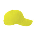 Limette - Back - Yupoong Flexfit 6 Panel Baseball Kappe mit Schnalle (2 Stück-Packung)