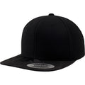 Schwarz Camo - Front - Flexfit Camo Schirm Snapback Kappe (2 Stück-Packung)