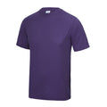 Violett - Front - AWDis Just Cool Herren Performance T-Shirt