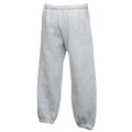 Grau - Front - Fruit Of The Loom Kinder Jogging Hose Premium 70-30 (2 Stück-Packung)