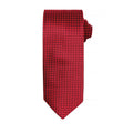 Rot - Front - Premier Herren Krawatte mit Sternen Muster (2 Stück-Packung)