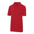 Feuerrot - Front - AWDis Just Cool Kinder Sport Polo Shirt