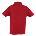 Feuerrot - Back - AWDis Just Cool Kinder Sport Polo Shirt