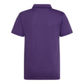 Violett - Back - AWDis Just Cool Kinder Sport Polo Shirt