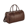 Hellbraun - Front - Quadra - Reisetasche "Nuhide Weekender"