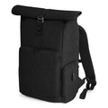 Schwarz - Front - Quadra Q-tech Charge Roll-Top Rucksack