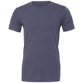 Heide Blau - Front - Bella + Canvas - "CVC" T-Shirt für Herren-Damen Unisex kurzärmlig