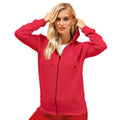 Kirschrot - Back - Asquith & Fox Damen Kapuzenjacke mit Bio-Baumwolle