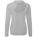 Grau meliert - Back - Asquith & Fox Damen Kapuzenjacke mit Bio-Baumwolle