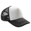 Schwarz-Weiß - Front - Result Headwear Herren Core Detroit 1-2 Mesh Truckers Kappe