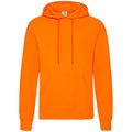 Orange - Front - Fruit of the Loom - "Classic" Sweatshirt mit Kapuze für Herren-Damen Unisex