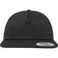 Schwarz - Back - Yupoong Flexfit Unisex Unstrukturierte 5 Panel Baseballkappe