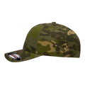 Tropisch Multicam - Side - Flexfit by Yupoong Multi Camouflage Baseballkappe