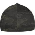 Schwarz Multicam - Pack Shot - Flexfit by Yupoong Multi Camouflage Baseballkappe