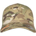 Multicam - Back - Flexfit by Yupoong Multi Camouflage Baseballkappe