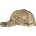 Multicam - Side - Flexfit by Yupoong Multi Camouflage Baseballkappe