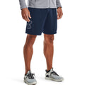 Academy Blau-Stahl - Back - Under Armour - Tech Shorts für Herren