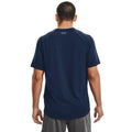 Academy Blau-Graphit - Lifestyle - Under Armour - "Tech" T-Shirt für Herren