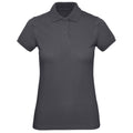 Dunkelgrau - Front - B&C - "Inspire" Poloshirt für Damen